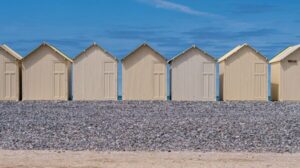 tirage numéroté - paysage baie de somme - bord de mer