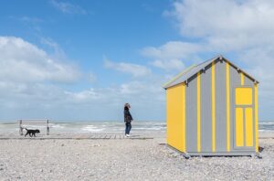 tirage numéroté - paysage baie de somme - bord de mer