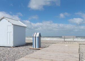 tirage numéroté - paysage baie de somme - bord de mer