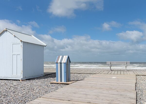 tirage numéroté - paysage baie de somme - bord de mer