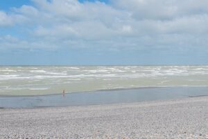 tirage numéroté - paysage baie de somme - bord de mer