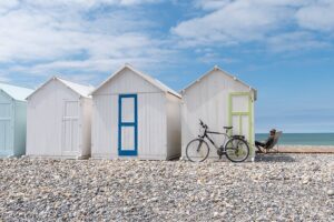 tirage numéroté - paysage baie de somme - bord de mer