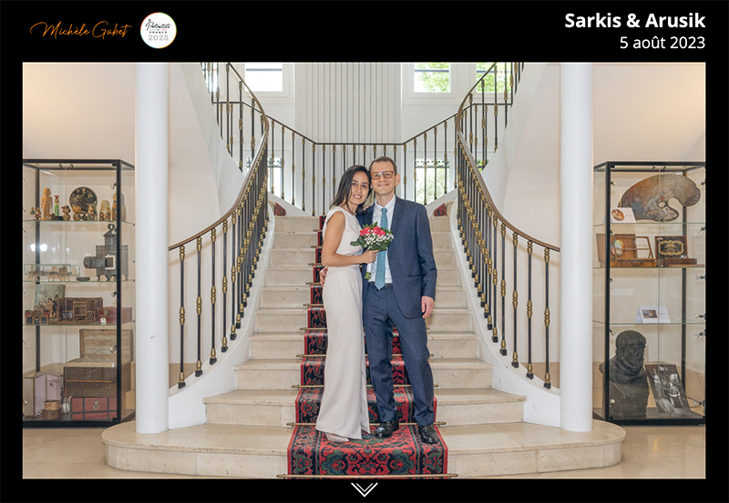 MARIAGE CIVIL À BOULOGNE BILLANCOURT - AVEC MICHELE GABET PHOTOGRAPHE
