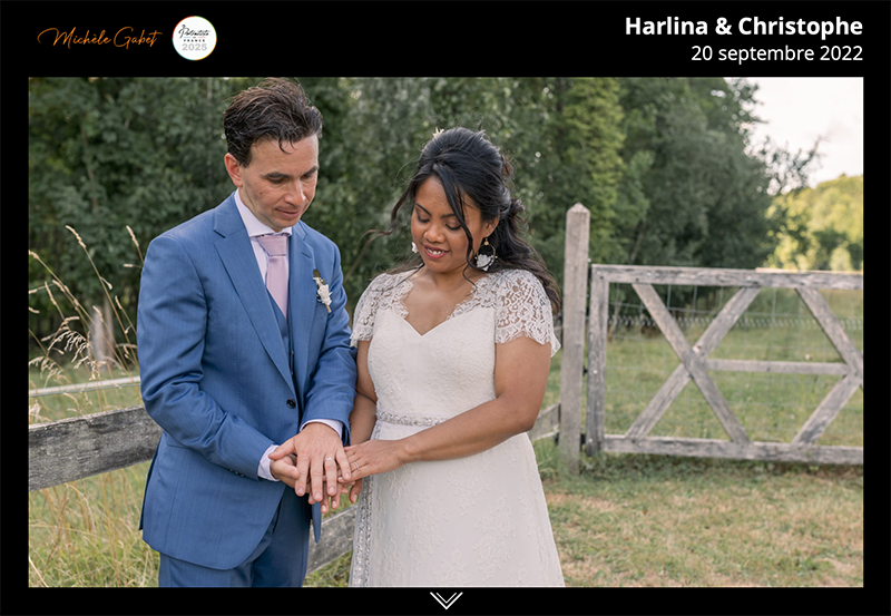 MARIAGE CIVIL À LUZARCHES - AVEC MICHELE GABET PHOTOGRAPHE