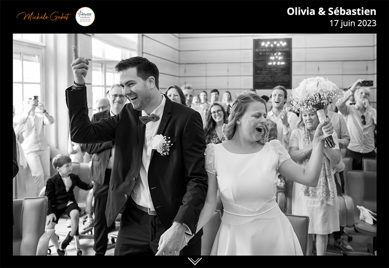 MARIAGE CIVIL À SURESNES - AVEC MICHELE GABET PHOTOGRAPHE