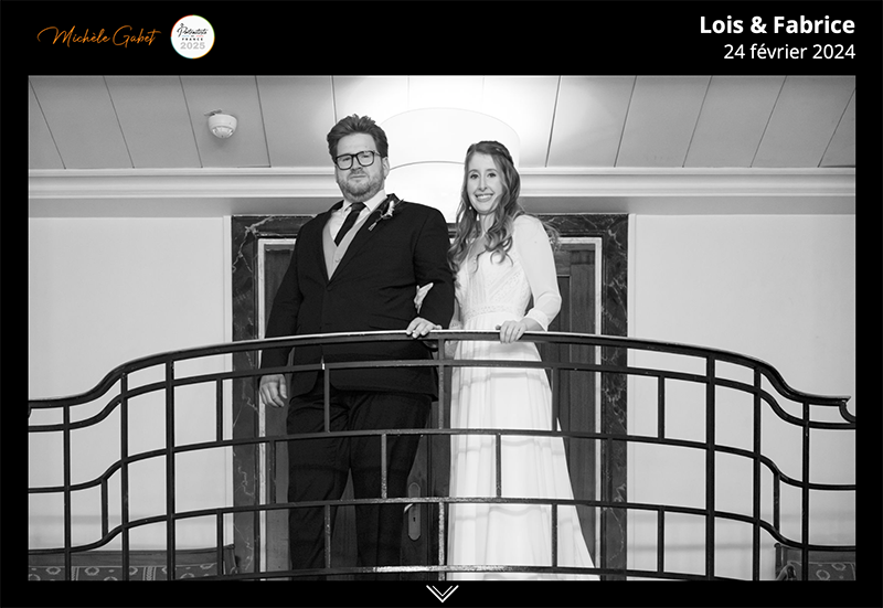 MARIAGE CIVIL À PARIS 10 - AVEC MICHELE GABET PHOTOGRAPHE